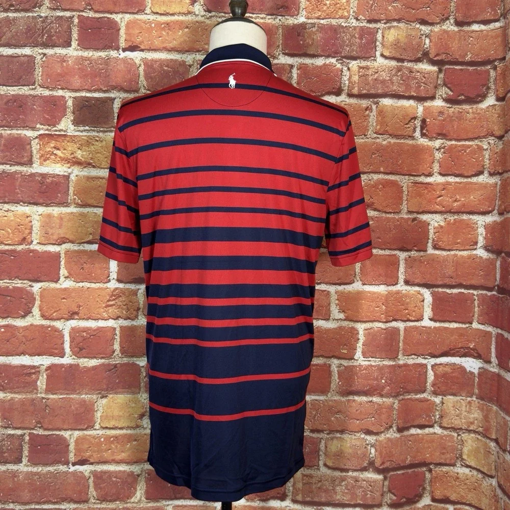 Polo Golf Ralph‎ Lauren Shirt Men's M Striped US Open 2019 Pebble Beach USGA